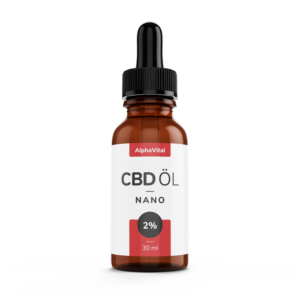 AlphaVital NANO | 2% wasserlösliches CBD | THC frei | Inhalt 30 ml