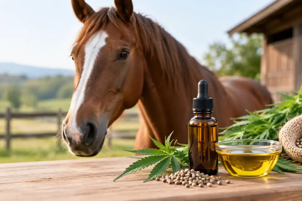 CBD Hanföl für Pferde: Qualität richtig wählen
