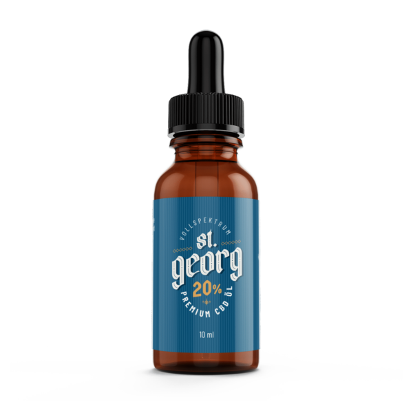 St. Georg 20% CBD Öl | Vollspektrum | Inhalt 10 ml